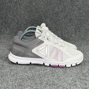 Reebok Yourflex Trainette 9.0 Cross Training Shoe Womens Size 8.5 White Athletic